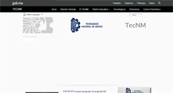 Desktop Screenshot of dgest.gob.mx